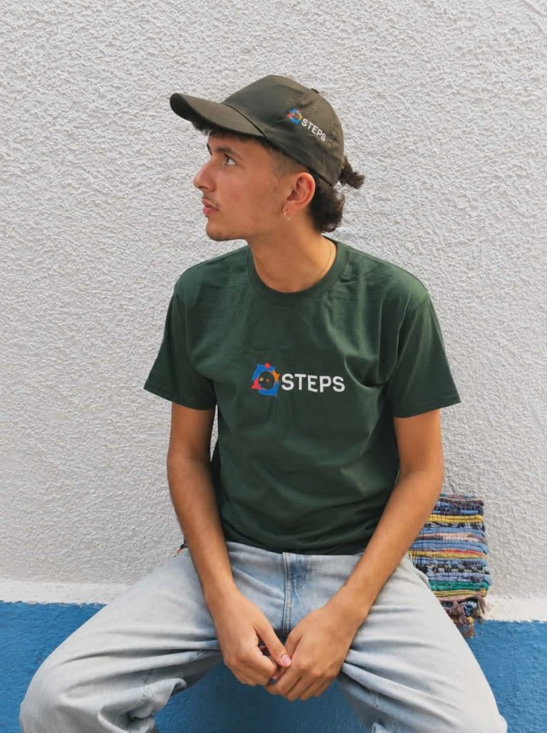 γκρι καπέλο - Steps Org
